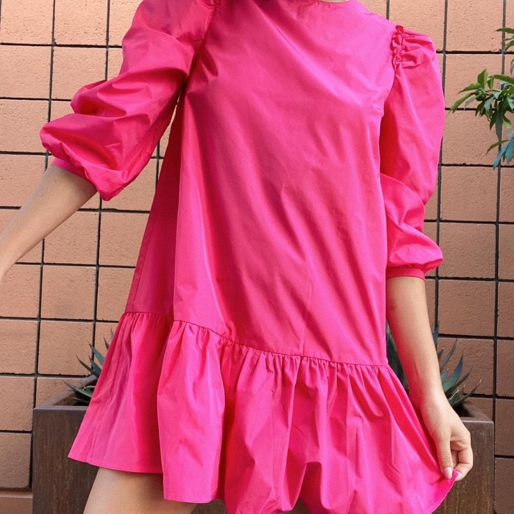 Cinq A Sept taffeta dress